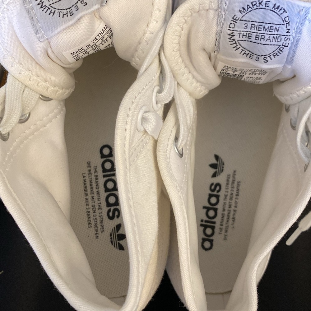 Adidas Nizza Flatform Mid Platform High Tops White - Picture 5 of 7